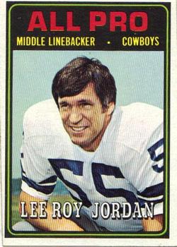 1974 Topps #138 Lee Roy Jordan Front