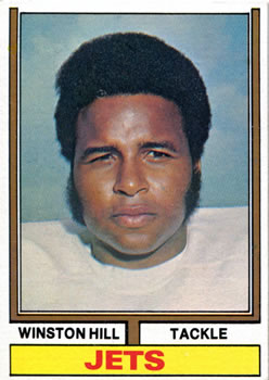 1974 Topps #15 Winston Hill Front
