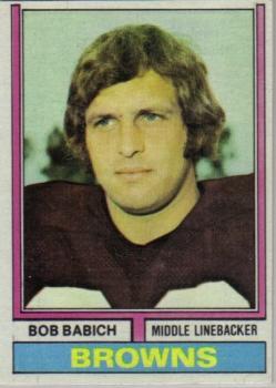 1974 Topps #376 Bob Babich Front