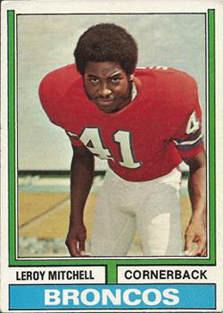 1974 Topps #519 Leroy Mitchell Front