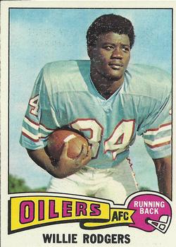 1975 Topps #166 Willie Rodgers Front