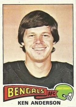 1975 Topps #160 Ken Anderson Front
