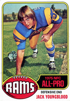 1976 Topps #310 Jack Youngblood Front