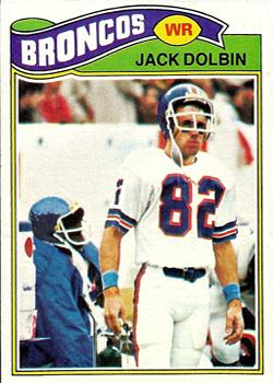 1977 Topps #113 Jack Dolbin Front