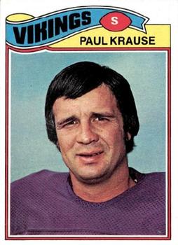 1977 Topps #125 Paul Krause Front