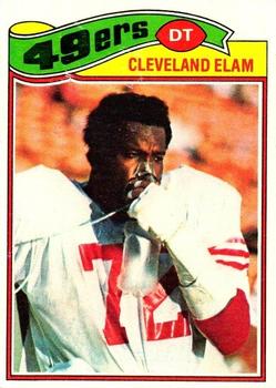1977 Topps #247 Cleveland Elam Front