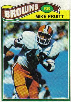 1977 Topps #444 Mike Pruitt Front