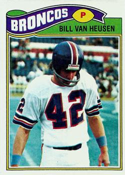 1977 Topps #497 Bill Van Heusen Front