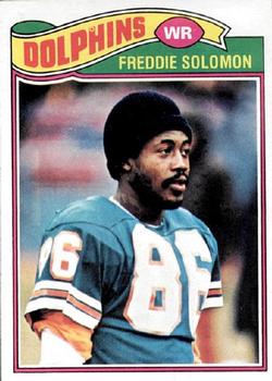 1977 Topps #54 Freddie Solomon Front
