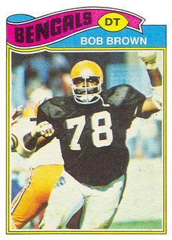 1977 Topps #491 Bob Brown Front