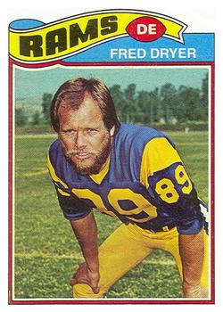 1977 Topps #513 Fred Dryer Front