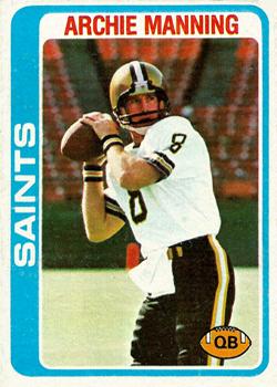 1978 Topps #173 Archie Manning Front