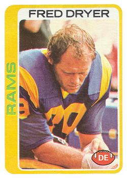 1978 Topps #366 Fred Dryer Front