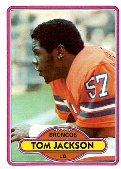 1980 Topps #323 Tom Jackson Front