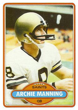 1980 Topps #93 Archie Manning Front
