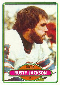 1980 Topps #142 Rusty Jackson Front