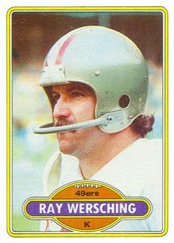 1980 Topps #401 Ray Wersching Front