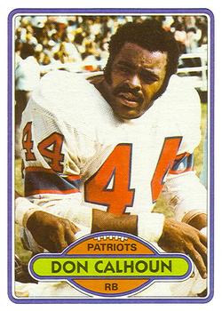 1980 Topps #472 Don Calhoun Front