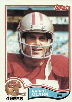 1982 Topps #478 Dwight Clark Front