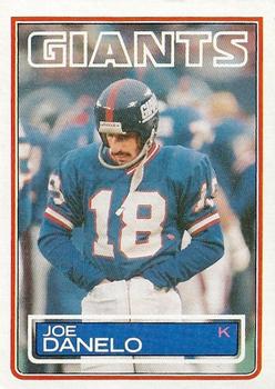 1983 Topps #124 Joe Danelo Front