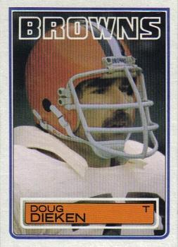 1983 Topps #248 Doug Dieken Front