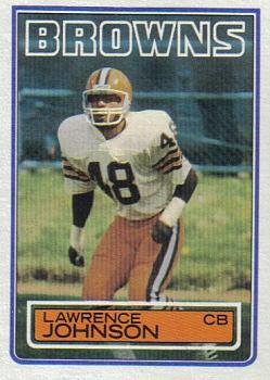 1983 Topps #251 Lawrence Johnson Front