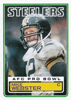 1983 Topps #368 Mike Webster Front