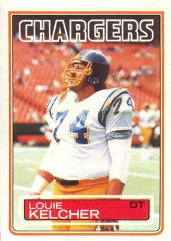 1983 Topps #378 Louie Kelcher Front