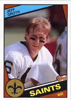 1984 Topps #302 Jeff Groth Front