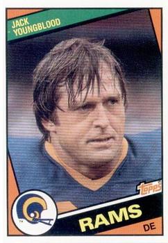 1984 Topps #287 Jack Youngblood Front