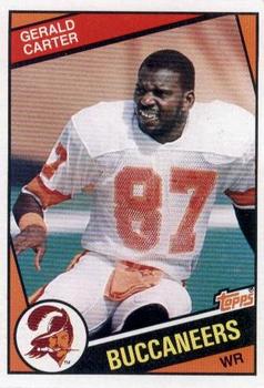 1984 Topps #365 Gerald Carter Front