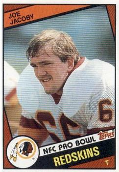 1984 Topps #382 Joe Jacoby Front