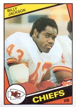 1984 Topps #91 Billy Jackson Front