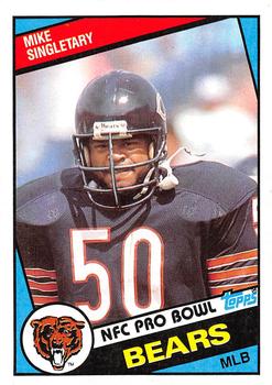 1984 Topps #232 Mike Singletary Front