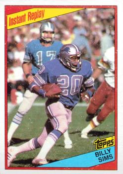 1984 Topps #261 Billy Sims Front