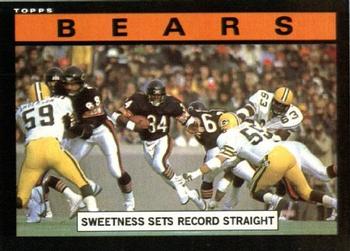 1985 Topps #22 Bears Team Leaders Front