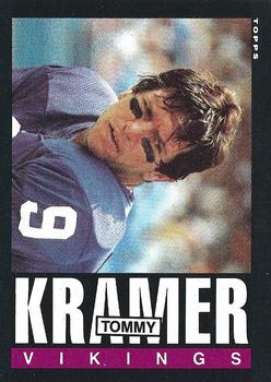 1985 Topps #94 Tommy Kramer Front