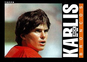 1985 Topps #244 Rich Karlis Front
