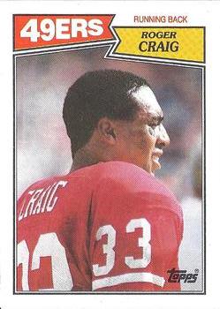1987 Topps #113 Roger Craig Front
