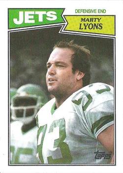 1987 Topps #137 Marty Lyons Front