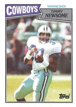 1987 Topps #265 Timmy Newsome Front