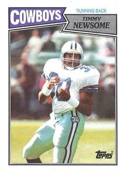 1987 Topps #265 Timmy Newsome Front