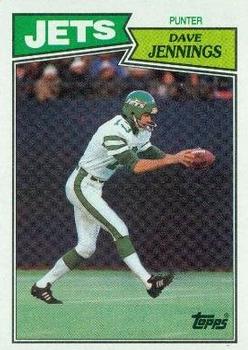 1987 Topps #140 Dave Jennings Front