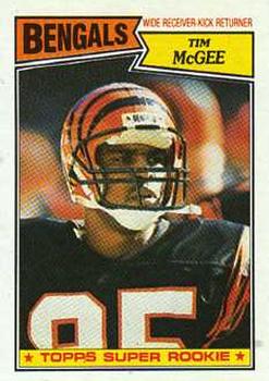1987 Topps #190 Tim McGee Front