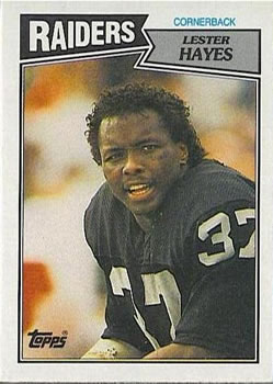 1987 Topps #223 Lester Hayes Front