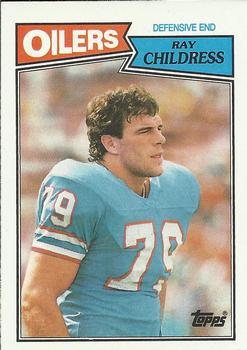 1987 Topps #314 Ray Childress Front