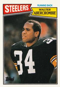 1987 Topps #286 Walter Abercrombie Front