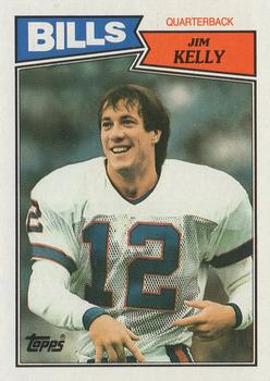 1987 Topps #362 Jim Kelly Front