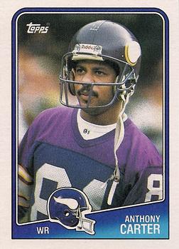 1988 Topps #151 Anthony Carter Front