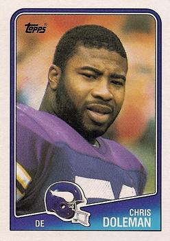1988 Topps #157 Chris Doleman Front
